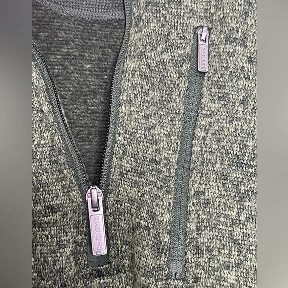 Woolrich Sweater Quarter Zip‎ Breast Pocket Long Sleeve Pullover Size XXL Green - Picture 6 of 8